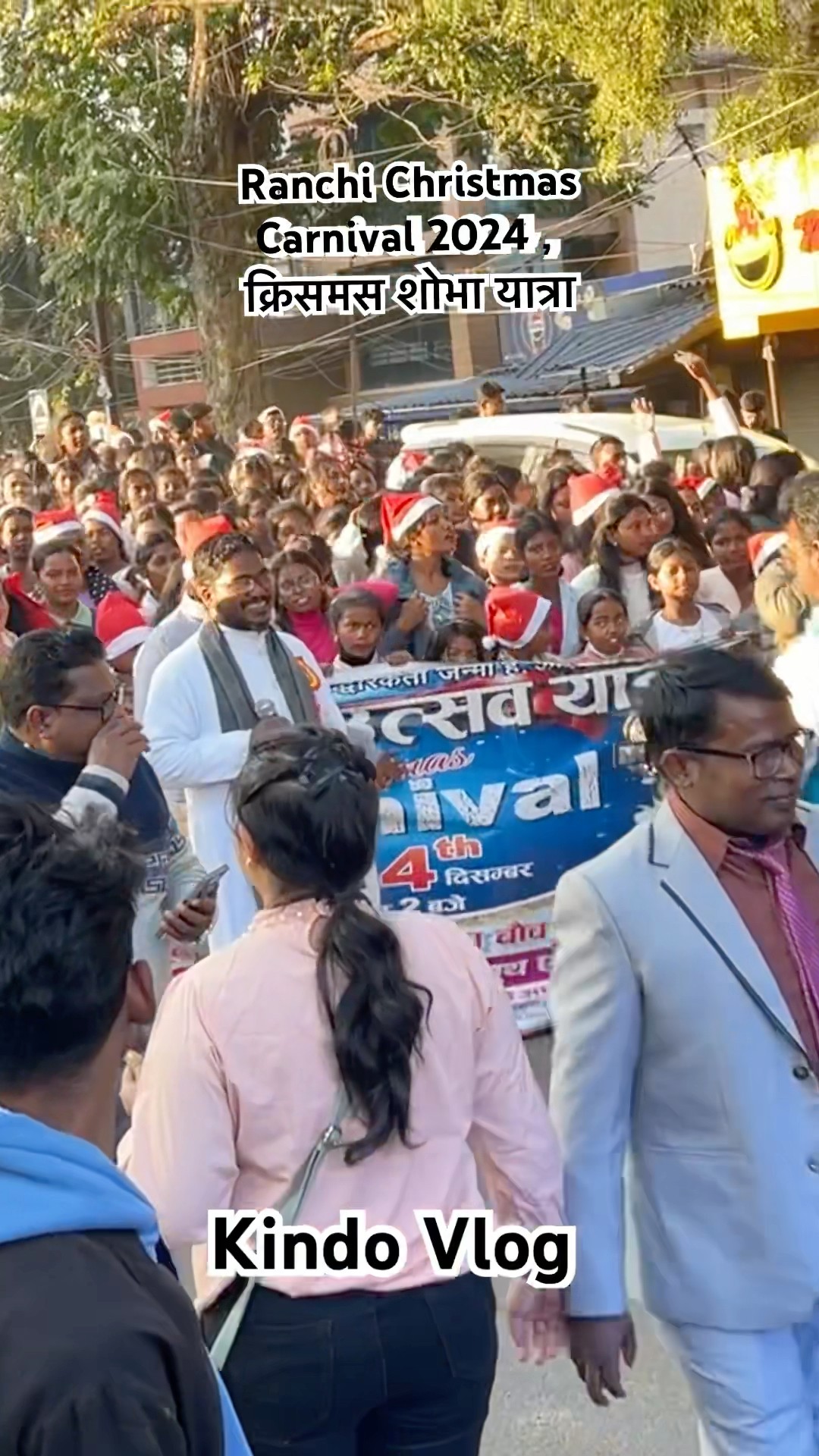 Ranchi Christmas Carnival 2024 , क्रिसमस शोभा यात्रा/video108